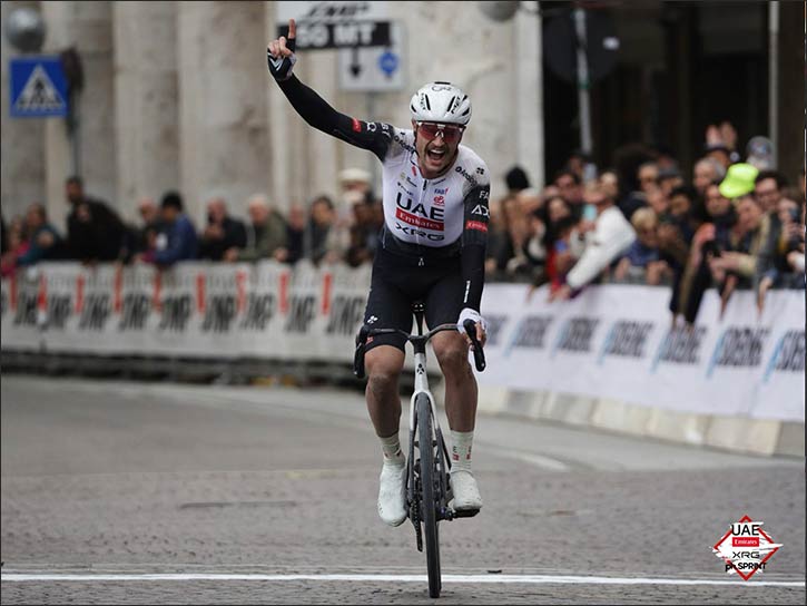 Vine takes impressive second victory at Coppi e Bartali