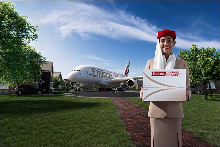 Emirates launches Emirates Courier Express, promising to treat packages like passengers