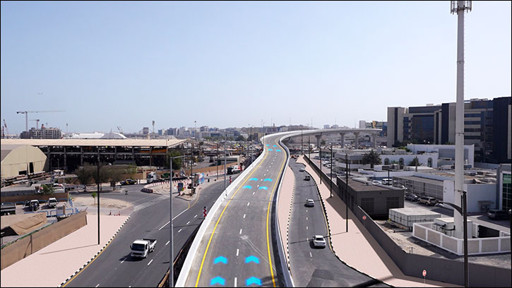 RTA Opens Key Bridge Linking Jumeirah Street to Al Mina Street Towards Infinity Bridge