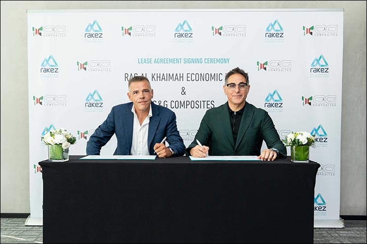 Leading Italian composite manufacturer G&G chooses Ras Al Khaimah as its regional base