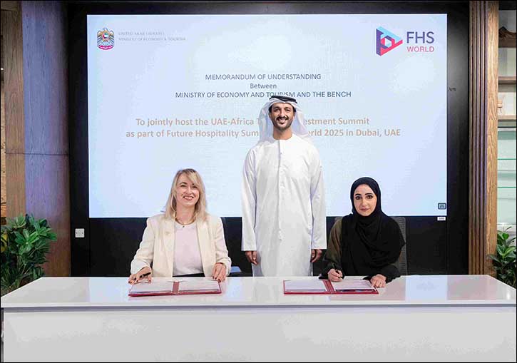 Ministry of Economy & Tourism to host �UAE Africa Tourism Investment Summit'  as part of FHS World 2025 in Dubai this October to explore new partnerships & boost tourism investment