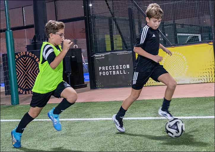 Kids Play Free, Parents Score Perks: Join Precision Football Academy's Open Week