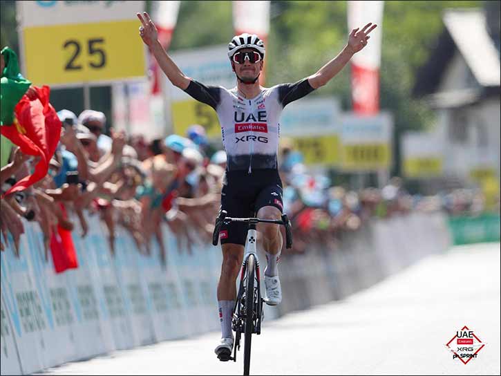 Almeida tames the Angliru for UAE Team EmiratesXRG's sixth Vuelta stage win