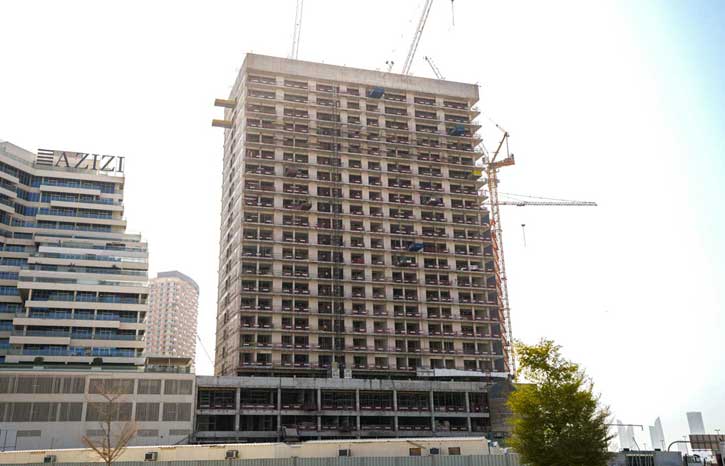 Azizi Developments reaches 41% construction completion at Creek Views III