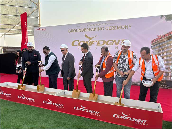 Rohit Roy Leads Confident Group's Ambitious Expansion as Preston Project Officially Breaks Ground in Dubai's Thriving Liwan District