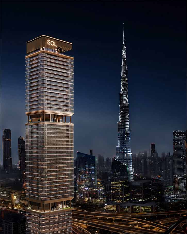 SOL Properties launches AED 2.2 billion landmark mixed-use development, SOL LUXE, on Sheikh Zayed Road