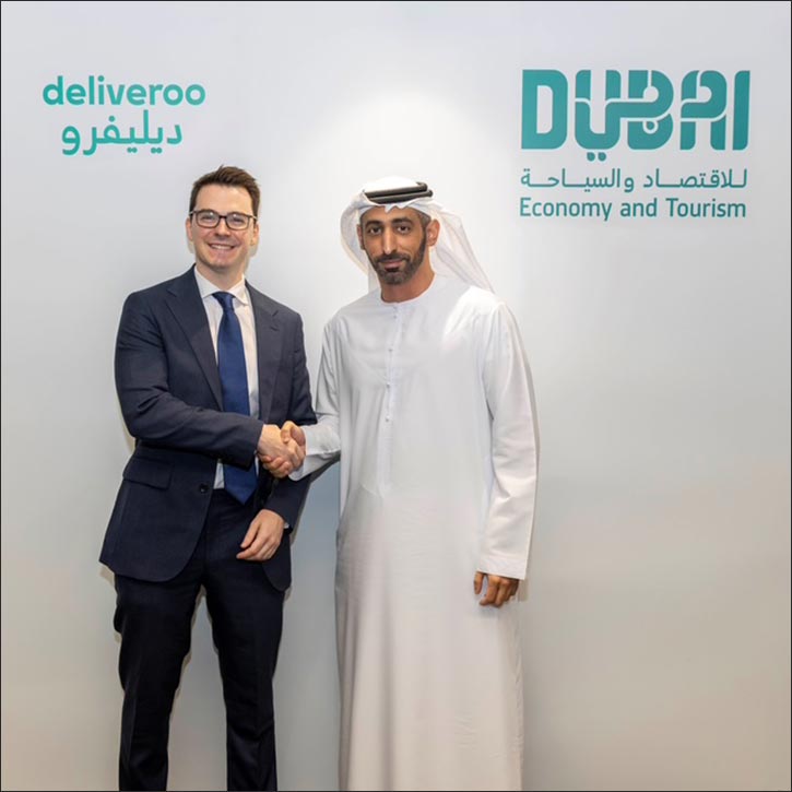 Dubai SME and Deliveroo Sign MoU to Empower Emirati-Owned SMEs, Boosting Innovation and Competitivenes