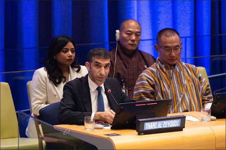 HE Al Zeyoudi joins UAE Delegation at UNGA Meeting in New York to Foster Global Collaboration