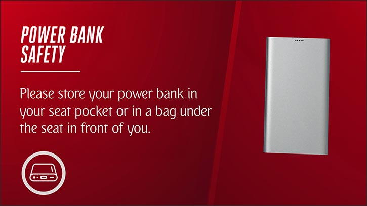 Emirates' safety rules for customer usage of power banks onboard - now in full effect