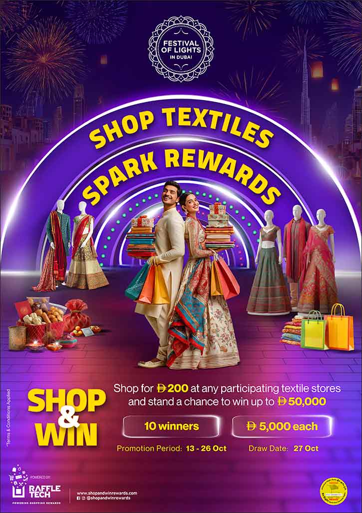 When Culture Meets Craft: Shop Textiles, Spark Rewards' Lights Up Dubai