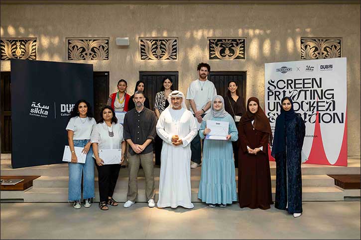 Dubai Culture Advances Artistic Development Through 'Screenprinting Unlocked' Training Programme