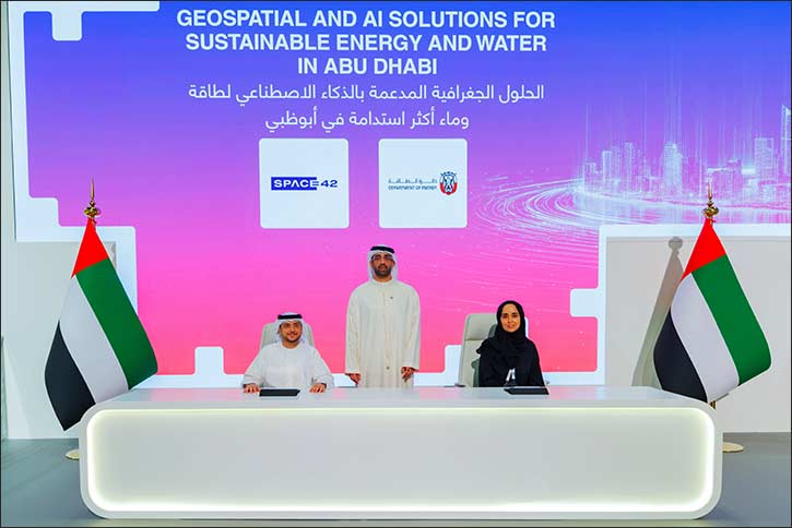 The Abu Dhabi Department of Energy and Space42 Sign Strategic MoU to Advance Geospatial and AI Solutions for Sustainable Energy and Water Management