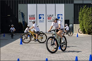 UAE Team Emirates-XRG Youth Academy, Powered by ADNOC, Brings Community Cycling Event to Abu Dhabi