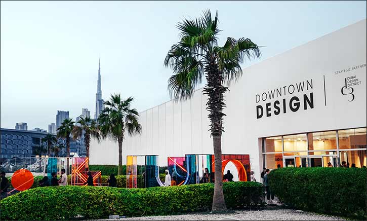 Downtown design returns to dubai design district (d3) with a global showcase of high-quality, contemporary design