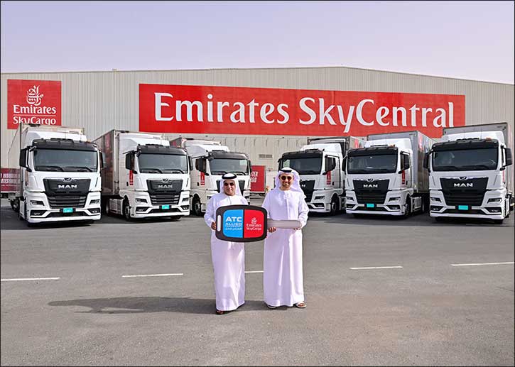 Emirates SkyCargo upgrades road fleet with Euro 6 trucks