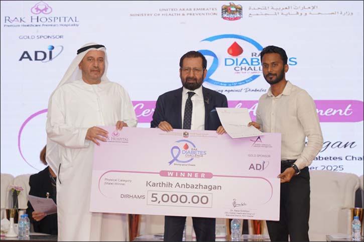 Indian Nationals Emerge Victorious in RAK Diabetes Challenge 2025 A Journey of Transformation, Not Just Competition