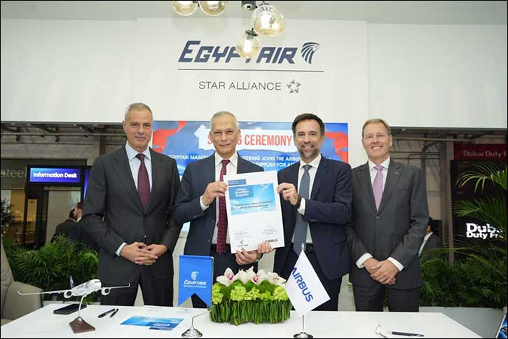 EGYPTAIR MAINTENANCE & ENGINEERING Certified as AIRBUS Qualified Supplier for MRO Airframe Service in Africa