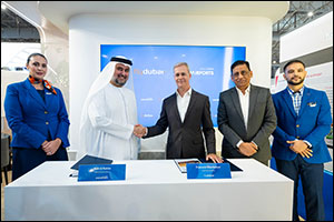 Dubai Airports and flydubai sign agreement at the Dubai Airshow to strengthen financial efficiency
