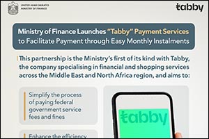 Ministry of Finance Launches Tabby Payment Services to facilitate payment of government fees and fines through easy monthly installments