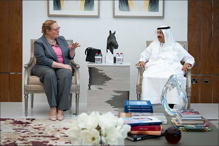 The visit supports the 50-year relationship between the two nations.  Mohammed Bin Rashid Library Welcomes Finnish Ambassador