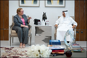 The visit supports the 50-year relationship between the two nations.  Mohammed Bin Rashid Library Welcomes Finnish Ambassador