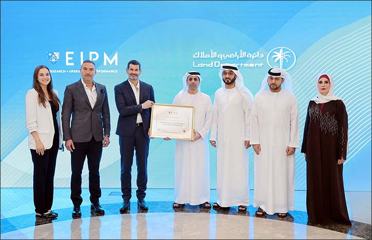 Dubai Land Department Achieves a Landmark Milestone by Winning the "Corporate Excellence Award in Ethical and Responsible Procurement and Partnerships" from the European Institute