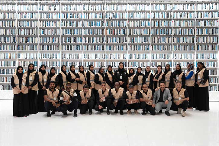 The event was held in celebration of International Volunteer Day. Mohammed Bin Rashid Library Participates in Expo of Volunteerism & Innovation