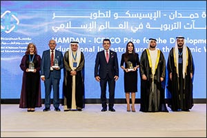In Presence of Sheikh Rashid bin Hamdan bin Rashid Al Maktoum: Hamdan Foundation and ICESCO Honor Winners of �Hamdan�ICESCO Prize for the Development of Educational Infrastructures