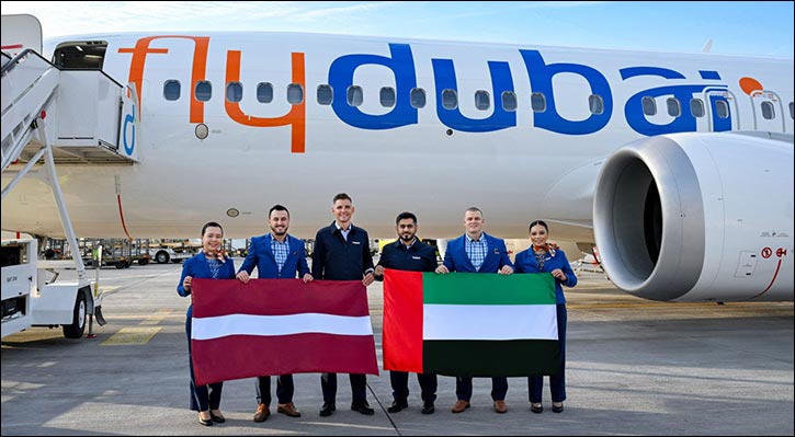 flydubai inaugurates flights to Riga in Latvia