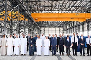 Al Tayer Chairs Dubai Metro Blue Line Forum meeting at Tunnel Rings Production Factory in International City