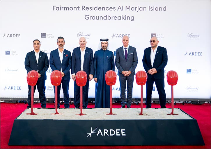 Ardee Breaks Ground on AED 2 billion Beachfront Fairmont Residences Al Marjan Island & Fairmont Al Marjan Island Hotel in Ras Al Khaimah
