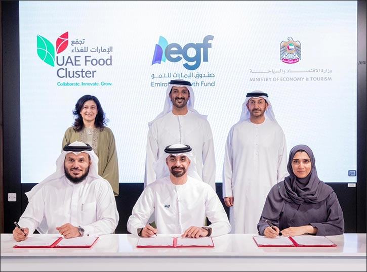 In presence of Minister of Economy and Tourism  Ministry of Economy and Tourism and Emirates Growth Fund sign MoU to boost SME growth and accelerate global market access
