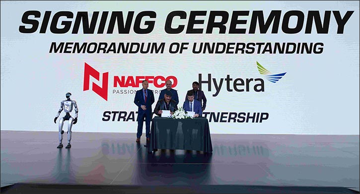 Hytera and NAFFCO Strengthen Strategic Partnership with New MoU Signing at Intersec Dubai 2026