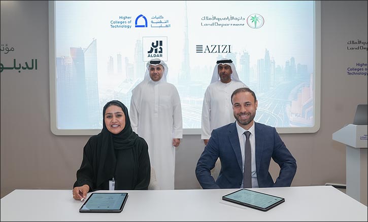 Azizi Developments Signs MoU with Dubai Land Department to Support the First Academic Real Estate Diploma