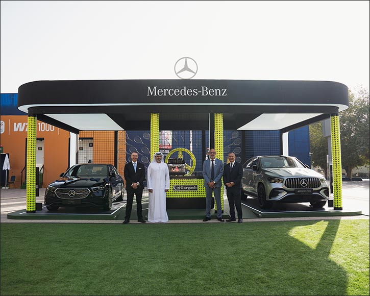 Gargash Enterprises Supports the Dubai Duty Free Tennis Championships under the Mercedes-Benz Global WTA partnership.