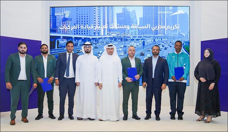 RTA Honours 80 Driving Instructors and 4 Outstanding Driver Training Centres for Achieving Highest Training and Testing Results