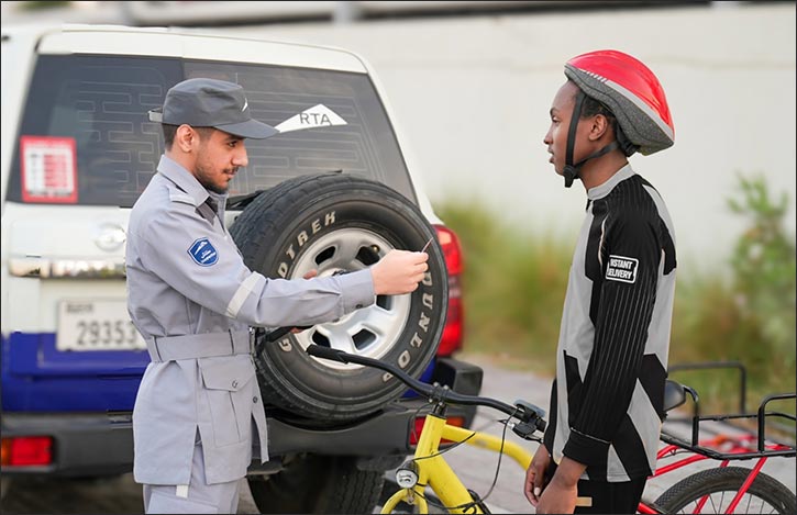 RTA�Dubai Police Joint Patrols Impound 390 Delivery Bikes for Regulatory Violations