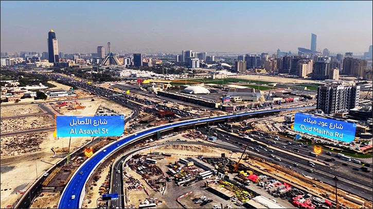 RTA Opens Two Bridges as Part of Al Asayel and Oud Maitha Streets Development Project