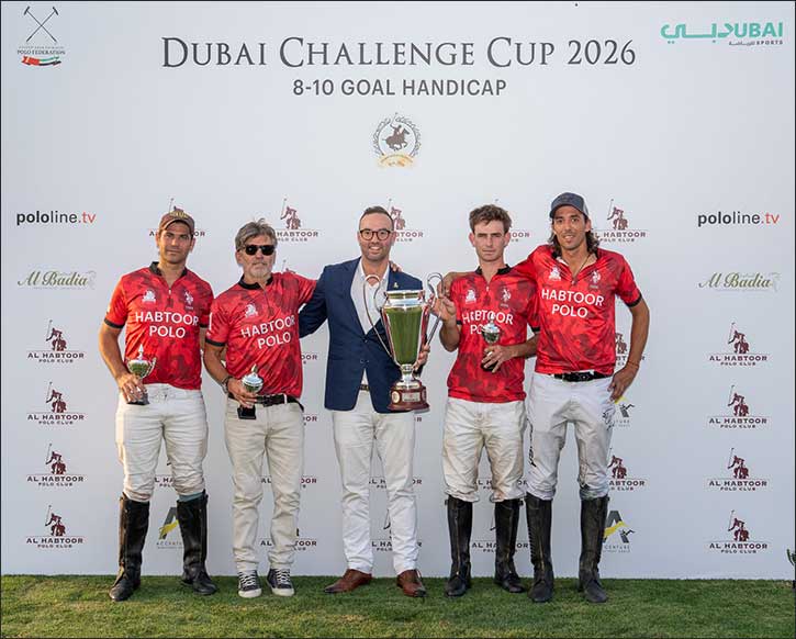 Habtoor Polo Crowned Champions of the 9th Edition of the Dubai Challenge Cup 2026