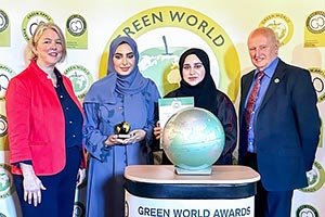 Ports, Customs and Free Zone Corporation wins Green World Award for global leade