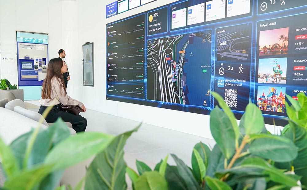 RTA Opens Mall of the Emirates Smart Bus Station with 24/7 Interactive Digital Services