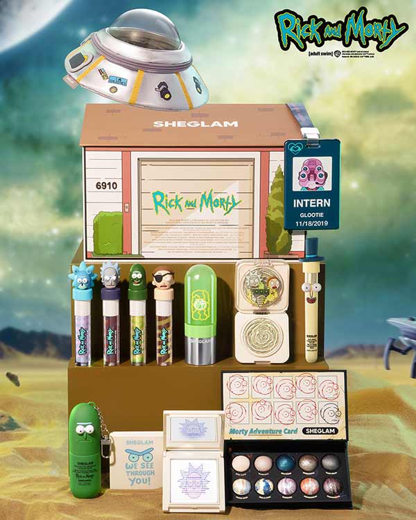 SHEGLAM Returns to the Glam Multiverse with the Rick and Morty 2.0 x SHEGLAM Collection