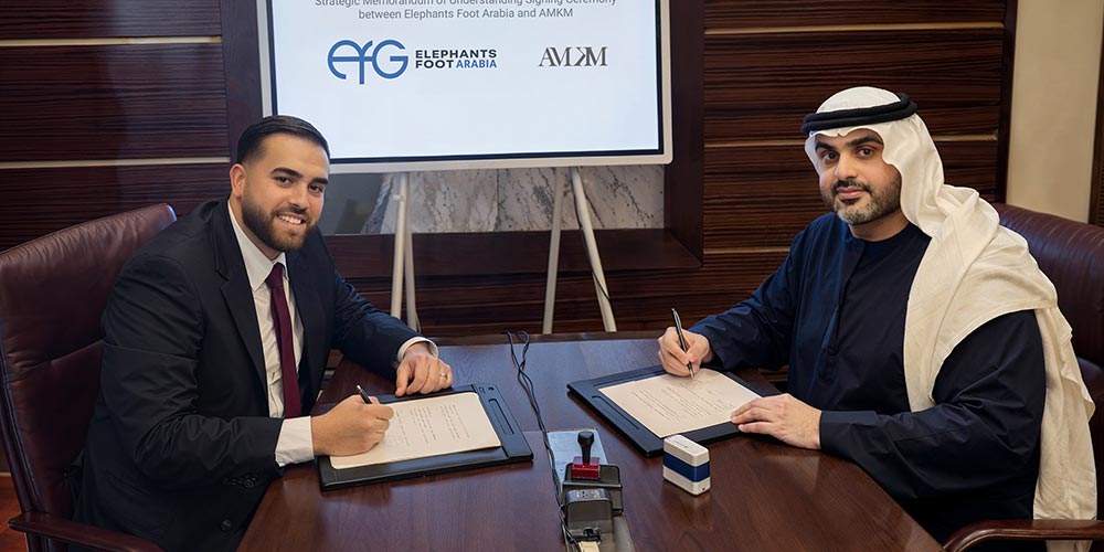 AMKM and Elephants Foot Arabia Announce Strategic Partnership to Advance Sustainable Infrast...