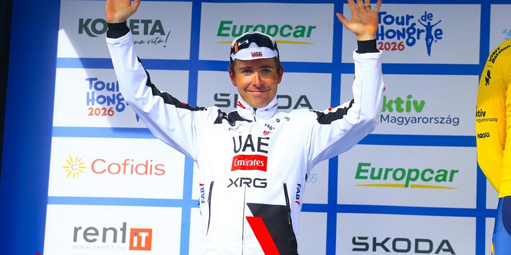 Beno�t Cosnefroy finishes second overall at the Tour de Hongrie