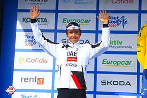 Beno�t Cosnefroy finishes second overall at the Tour de Hongrie
