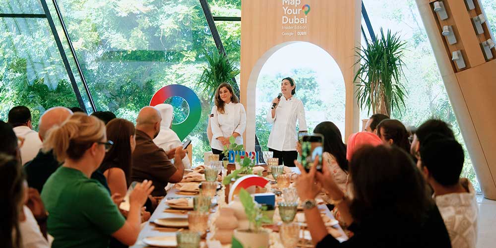 Dubai Department of Economy and Tourism and Google Launch "Map Your Dubai" Initiat...