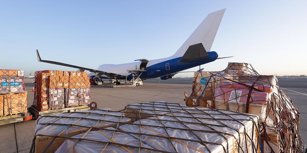 Under the directives of Mohammed bin Rashid Dubai Humanitarian facilitates second airlift to support Ebola outbreak response in collaboration with the European Union