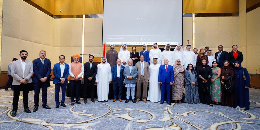 The Embassy of Nepal in Abu Dhabi organized a programme entitled "Nepal�UAE Economic Partnership"