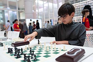 Mohammed Bin Rashid Library & UAE Chess Federation Honour Winners & Participants