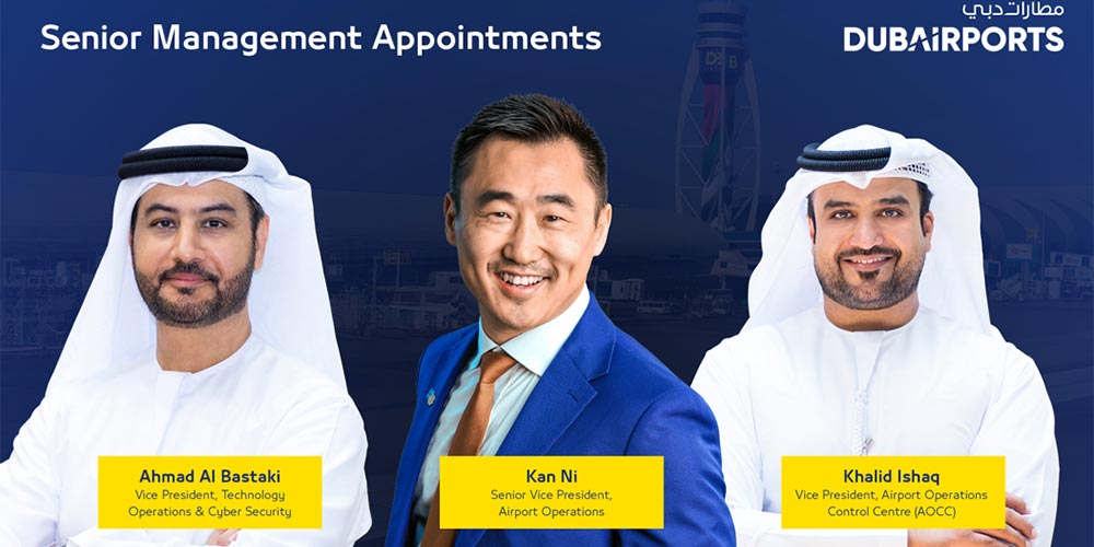 Dubai Airports announces new senior leadership appointments to support future-readiness